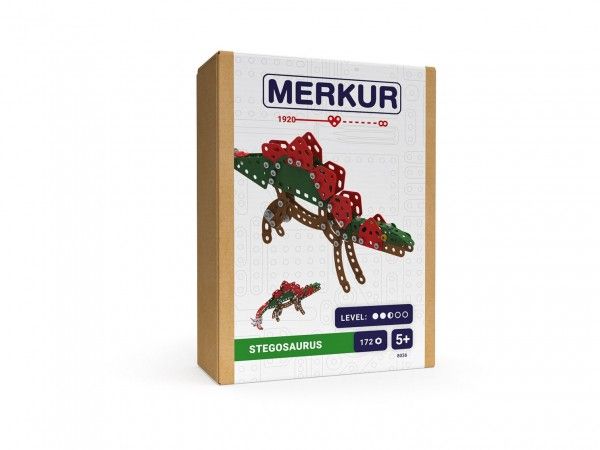 Merkur Toys Stavebnice MERKUR Stegosaurus 172ks v krabici 13x18x5cm