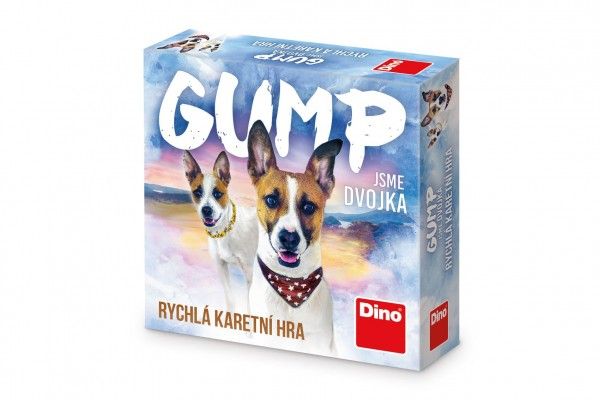 Dino Gump jsme dvojka cestovní společenská hra v krabičce 13x13x4cm