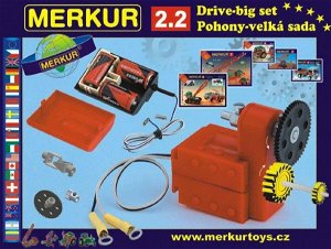 Merkur Toys Stavebnice MERKUR 2.2 Pohony a převody v krabici