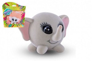 TM Toys Zvířátko Flockies Slon Emma plyš 4cm v sáčku