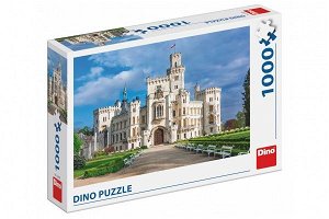 Dino Puzzle Zámek Hluboká 66x47cm 1000 dílků v krabici 32x23x7cm