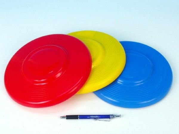 LORI Létající talíř plast průměr 23cm asst 3 barvy od 12 měsíců