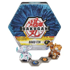 Spin Master Bakugan plechový box s exkluzivním Bakuganem s3