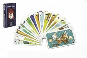 Hrací karty, s.r.o. Černý Petr zvířátka společenská hra karty v papírové krabičce 6,5x10,5x1cm
