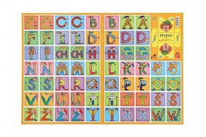 Akim Pexeso Abeceda papírové společenská hra 32 obrázkových dvojic 21,5x31,5cm