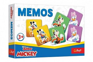 Trefl Pexeso papírové Mickey Mouse společenská hra 30 kusů v krabici 21x14x4cm