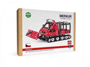 Merkur Toys Stavebnice MERKUR Sněžná rolba 642ks v krabici 33x23x6cm
