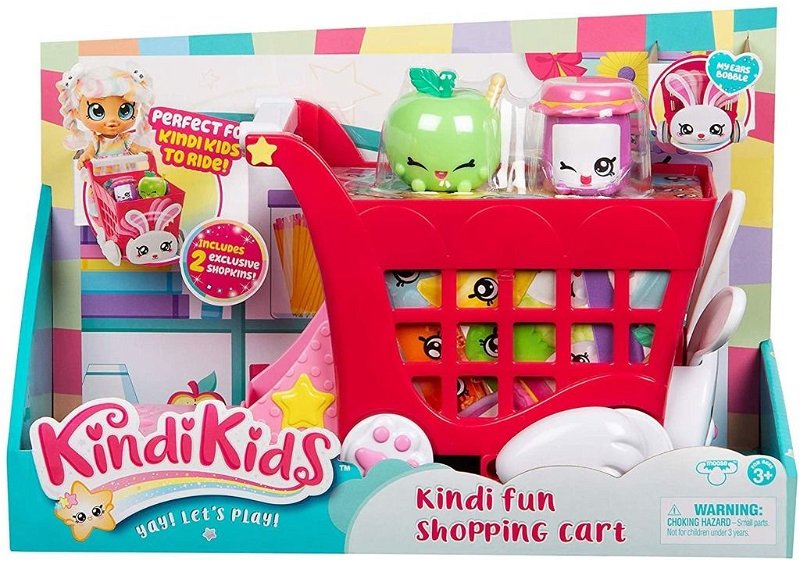 TM Toys Nákupní vozík Kindy Kids s doplňky