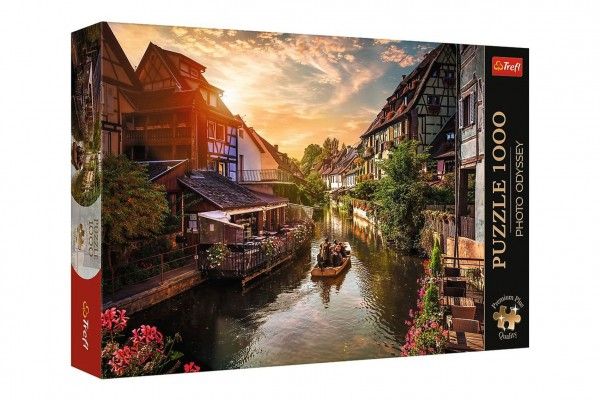 Trefl Puzzle Premium Plus - Photo Odyssey:Malé Benátky v Colmar, Francie 1000dílků 68,3x48cm v krab 40x27