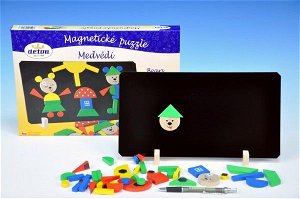Detoa Magnetické puzzle Medvědi v krabici 33x23x3,5cm