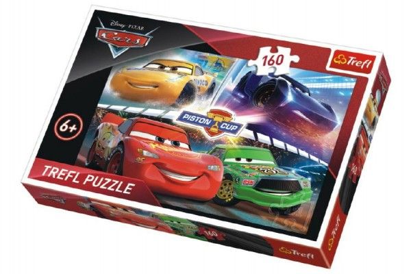 Trefl Puzzle Cars 3 Disney  41x27,5cm 160 dílků v krabici 29x19x4cm