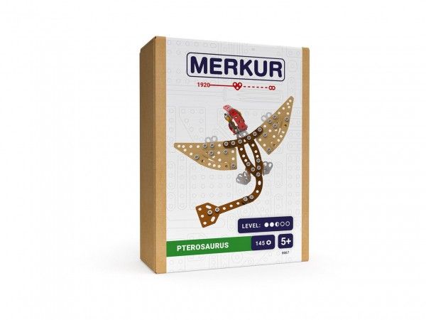 Merkur Toys Stavebnice MERKUR Pterosaurus 145ks v krabici 13x18x5cm