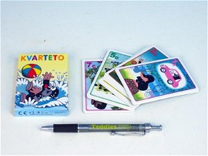 Akim Kvarteto Krtek 1 společenská hra - karty v papírové krabičce