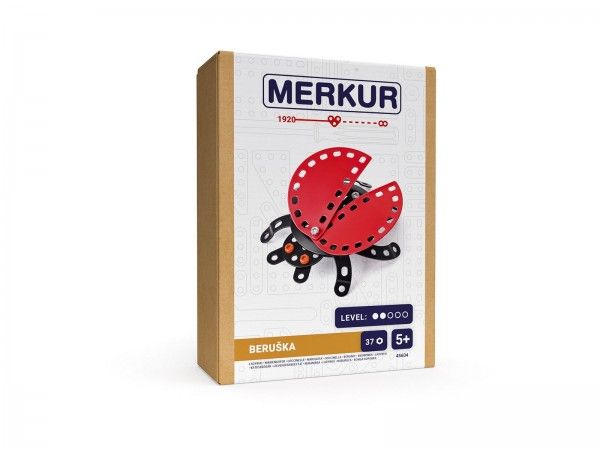 Merkur Toys Stavebnice MERKUR Beruška 37ks v krabici 13x18x5cm