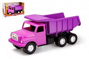 Dino Auto Tatra 148 plast 30cm růžová v krabici 35x18x12,5cm