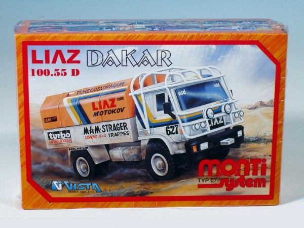 SEVA Stavebnice Monti 7 Rallye Dakar Liaz 1:48 v krabici 22x15x6cm