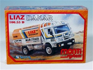 SEVA Stavebnice Monti 7 Rallye Dakar Liaz 1:48 v krabici 22x15x6cm