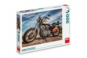 Dino Puzzle Harley Davidson 47x33cm 500 dílků v krabici 34x23x3,5cm