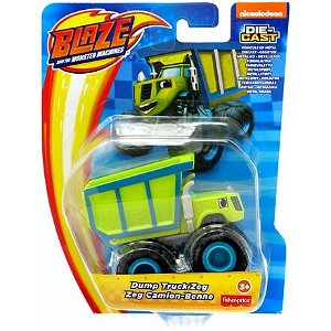 Mattel Plamínek a čtyřkoláci - autíčko Zeg (Dump Truck)