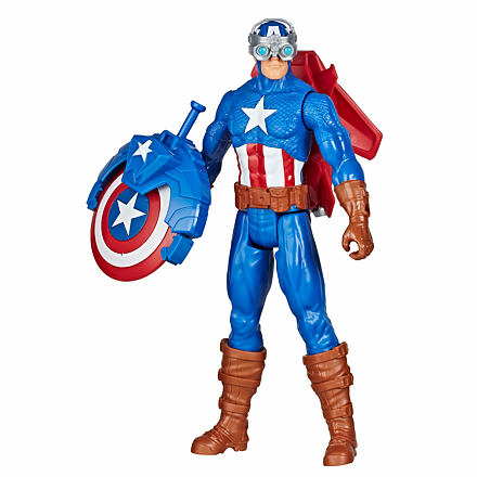 Hasbro Marvel Titan Hero Blast Gear Kapitán Amerika 30 cm
