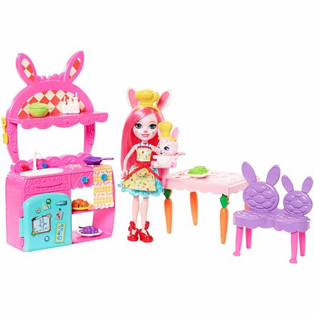 Mattel Enchantimals Kuchyně s panenkou Bree Bunny
