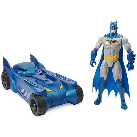 Spin Master Batman Bat-Tech Batmobil s figurkou 30 cm