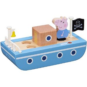 TM Toys Prasátko Peppa dřevěná loď