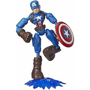 Hasbro Avengers figurka Bend and Flex - Kapitán Amerika