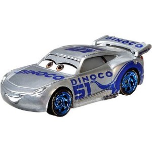 Mattel Cars 3 autíčko stříbrná Dinoco Cruz Ramirezová