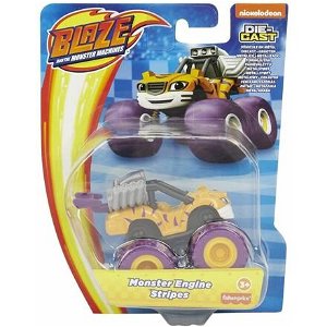 Mattel Plamínek a čtyřkoláci - autíčko Tygr (Monster Engine)