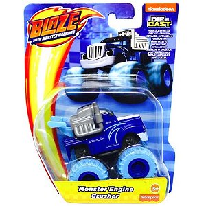 Mattel Plamínek a čtyřkoláci - autíčko Bourák (Monster Engine)