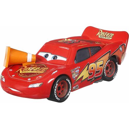 Mattel Cars autíčko Blesk McQueen s kuželem