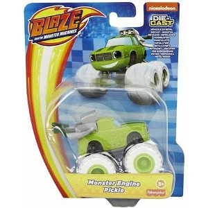 Mattel Plamínek a čtyřkoláci - autíčko Okurka (Monster Engine)