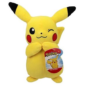 WCT Pokémon plyšák Pikachu mrkající 20 cm