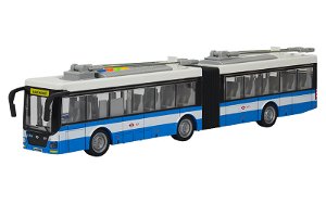 Sparkys City Service Car - Trolejbus Kloubový Modro-Bílý 1:16
