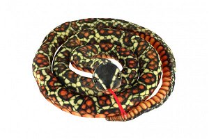 Teddies Had plyšový 200cm černo-oranžovo-žlutý