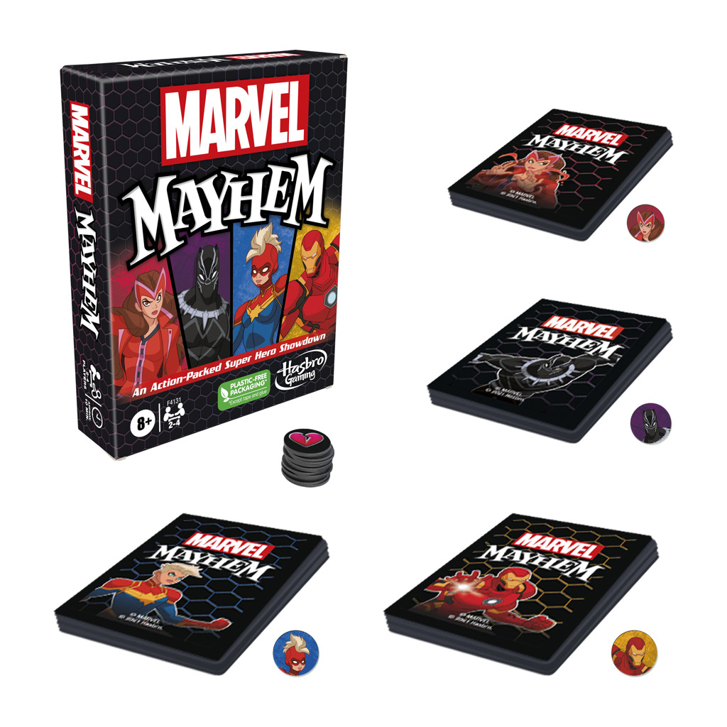 Hasbro hry Karetní hra Marvel Mayhem