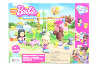 Mattel Mega Construct Mega Construx Barbie péče o zvířátka