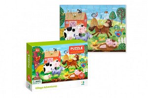 DODO Puzzle Farma 32x23cm 60 dílků v krabičce 24x18x4cm