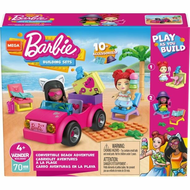 Mattel Mega Construct Mega Construx Barbie oblíbená místa