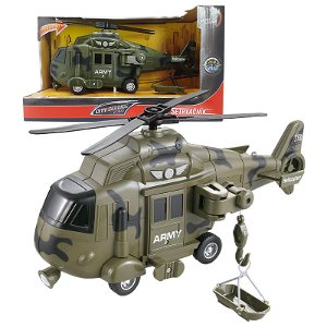 Sparkys City Service Car - Vojenský Vrtulník 1:16