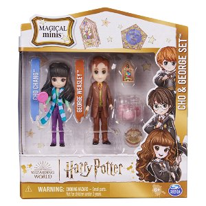 Spin Master Harry Potter Harry Potter dvojbalení figurek s doplňky George a Cho
