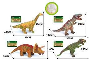 Alltoys Dinosaurus měkký 4 druhy 36 cm