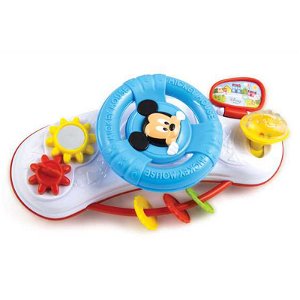 Clementoni - Interaktivní volant na kočárek Baby Mickey