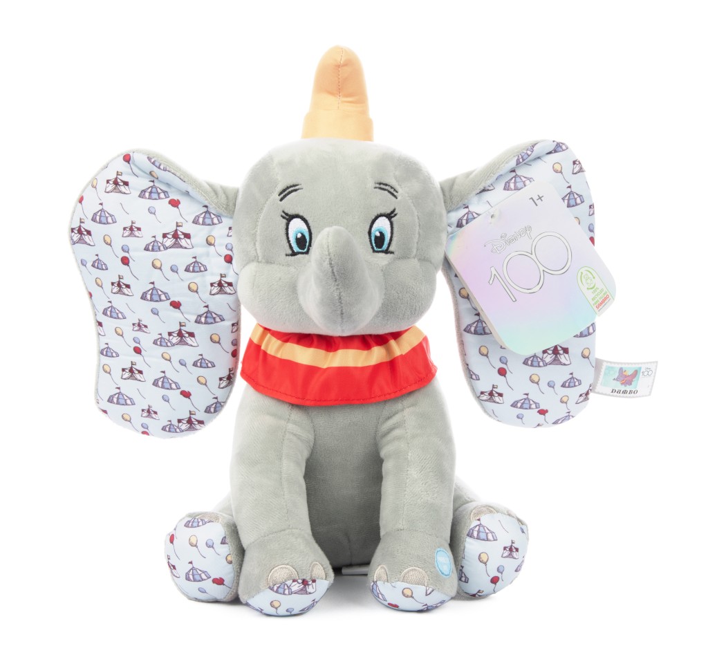 Alltoys Plyšovo/látkový slon Dumbo se zvukem 32 cm
