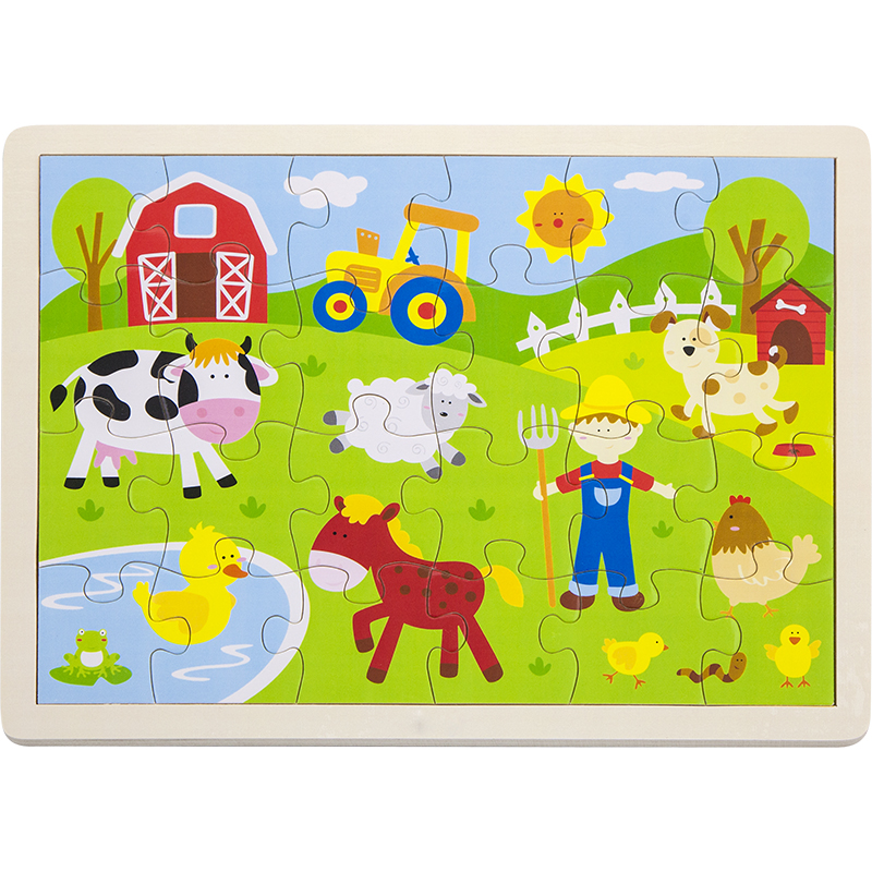 Babu Puzzle farma 24 ks 50197