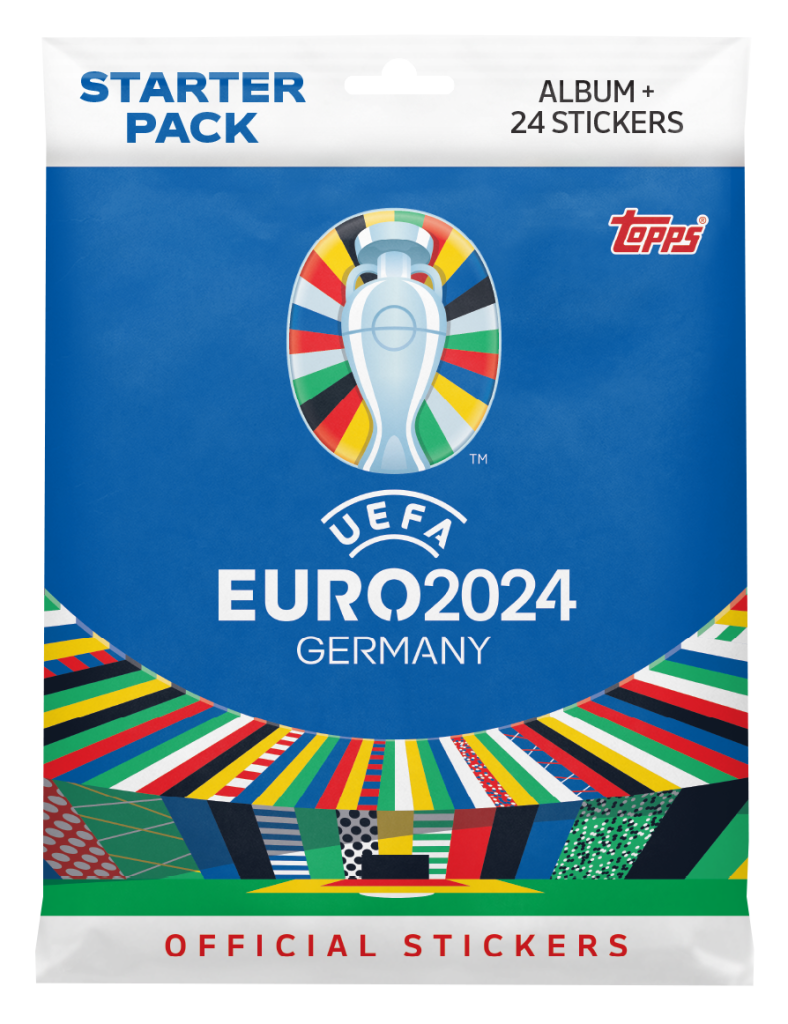 TOPPS Euro 2024 - balíček samolepek