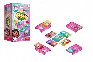 Trefl Hra Šťastná Gabby/Gabby´s Dollhouse společenská hra v krabici 14,5x26x10cm