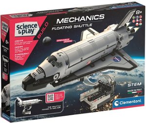 Science & Play Clementoni - Mechanická laboratoř - Raketoplán NASA