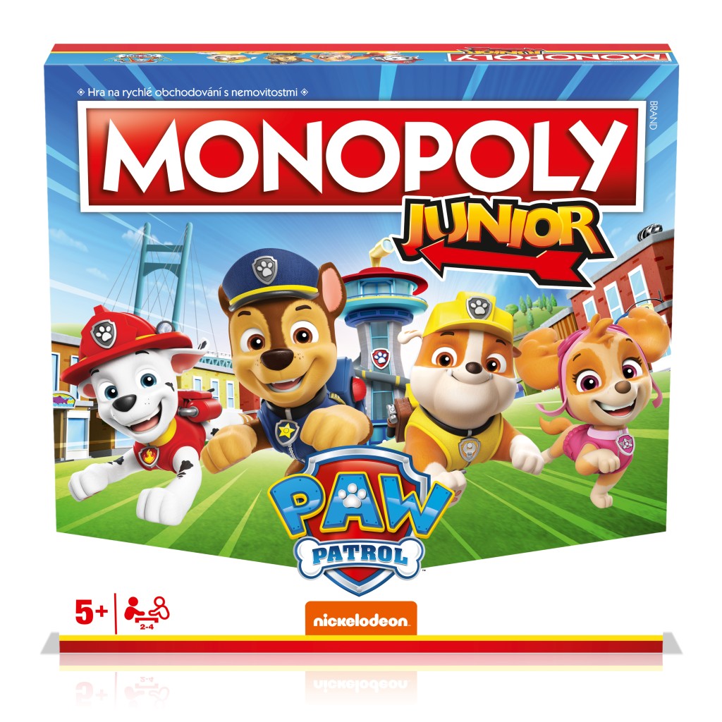 Alltoys Společenská hra Monopoly Junior Tlapková patrola